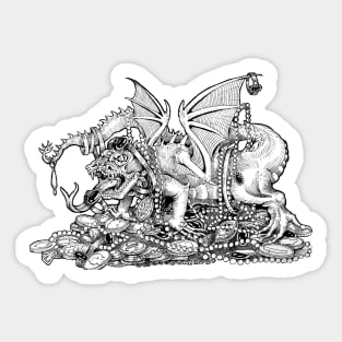 Drache Sticker